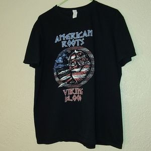 🇺🇸3/$15🇺🇸 Black Anvil "American Roots Viking Blood" Graphic T-shirt- size XL